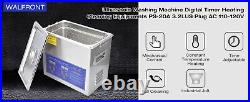 WALFRONT PS-20A 3.2L Ultrasonic Cleaner for jewelry small parts Digital Timer
